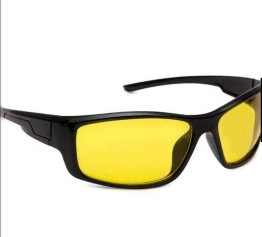 Night Driving Anti-Glare Glasses – Yellow Lens HD Vision Sunglasses