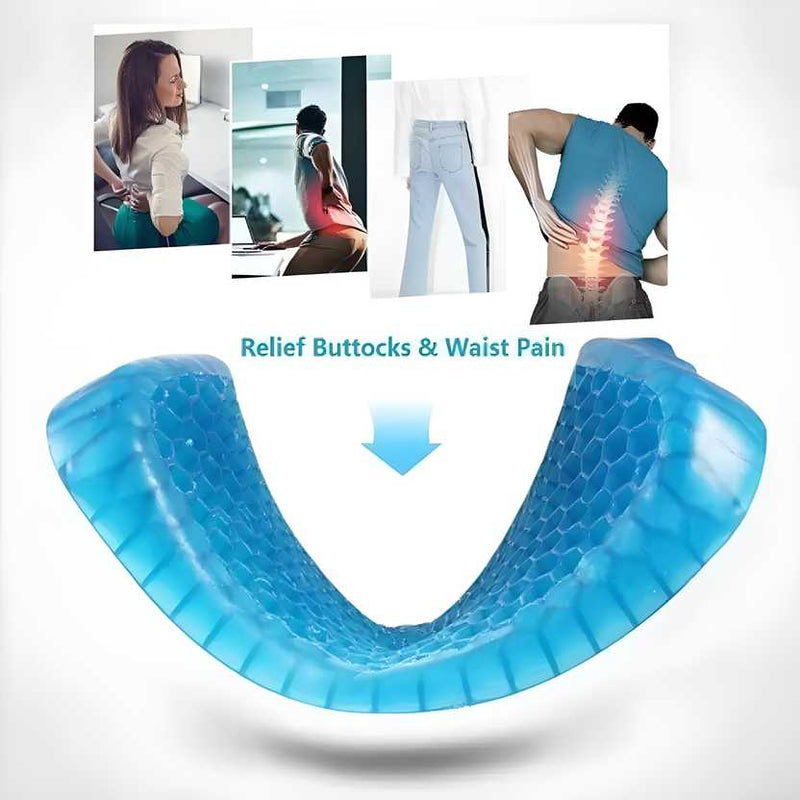 Cooling Gel Waist Belt for Back Pain Relief | Instant Ice Therapy Pad